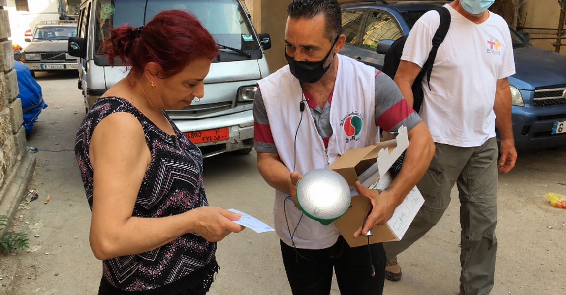 Electriciens sans frontières lleva iluminación solar sostenible a comunidades en el Líbano.