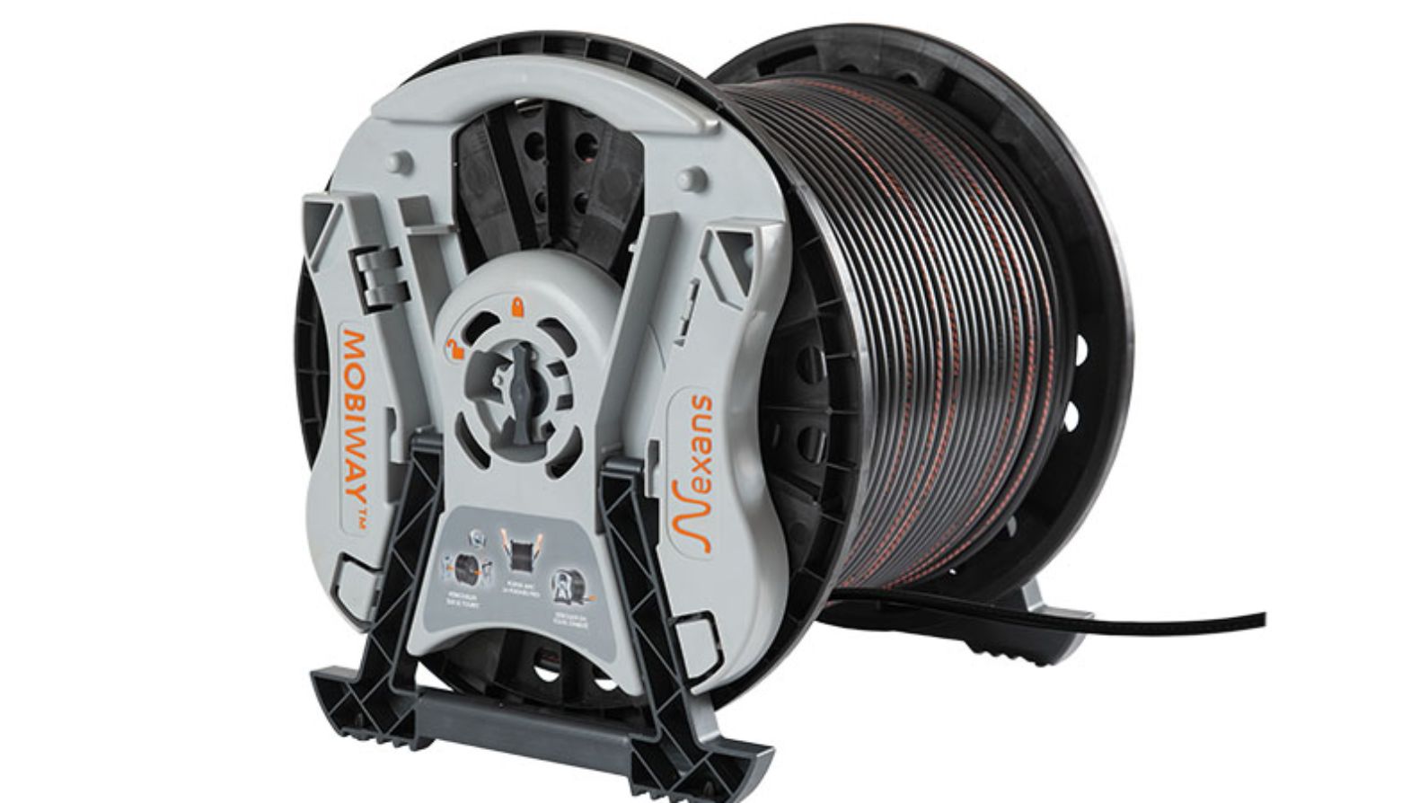 MOBIWAY™ BY NEXANS - Reusable system allowing for easy carrying and unwinding of your cable drums