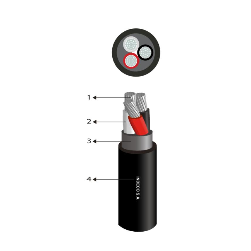 NA2XY 0,6/1 kV Multipolar